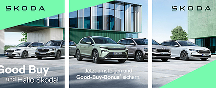 Good Buy und Hallo Škoda 
