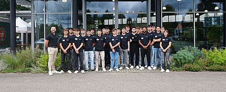 Unsere 23 neuen Auszubildenden