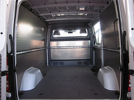 Sprinter von innen.