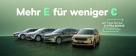 Der Škoda E-XTRA-BONUS