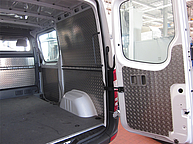 Sprinter von innen.