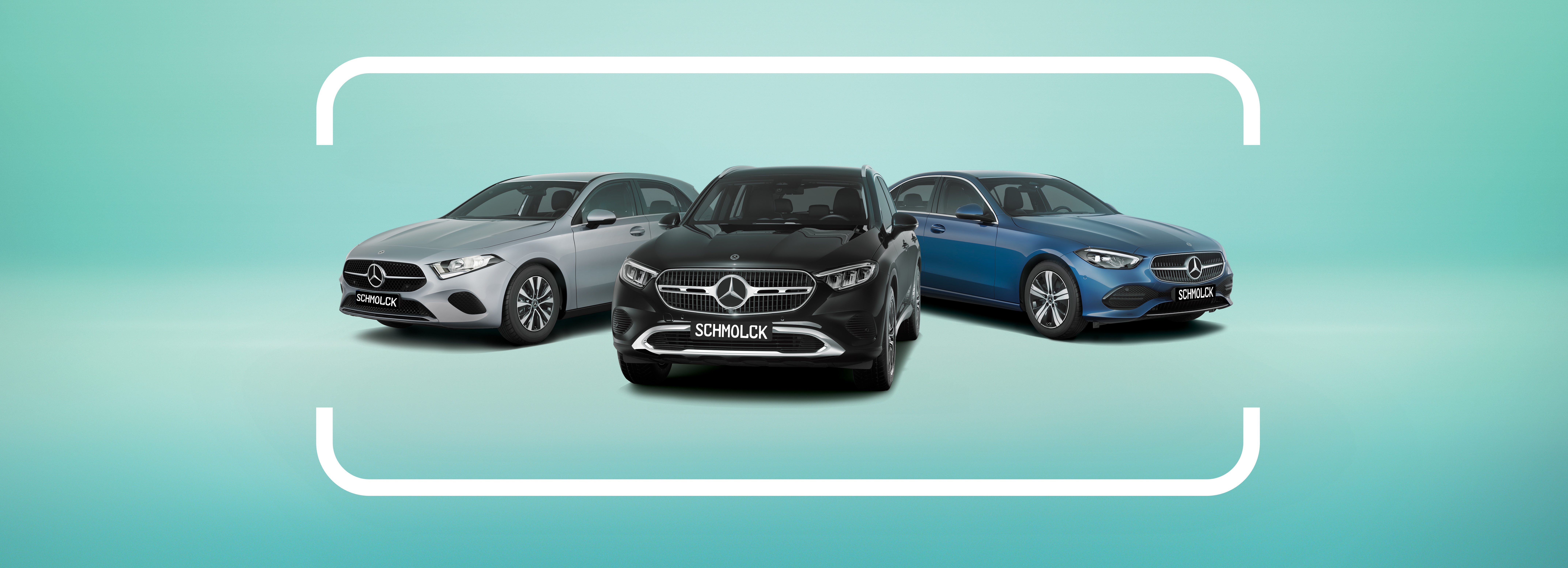 drei Junge Sterne fahteuge sind zu sehen für die 500€ Schmolck Werkstatt-Gutschein Aktion