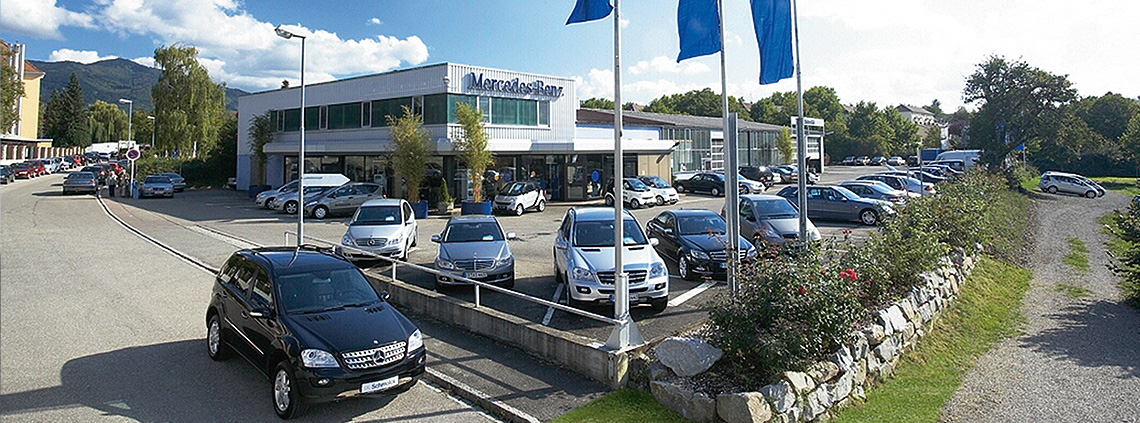 Das Autohaus Schmolck ist Ihr Mercedes-Benz Standort in Müllheim.