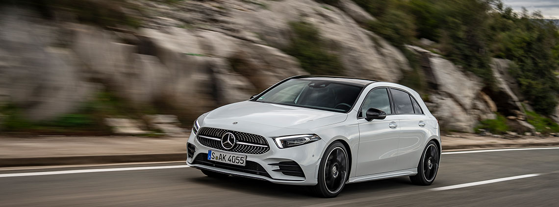 Jetzt bei Schmolck die Mercedes-Benz A-Klasse ab 43 €/Tag mieten.